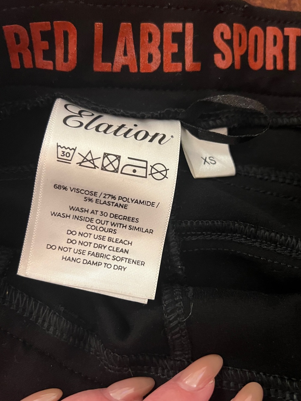 🐎Elation Red Label Sport Pull-On Equestrian Breech - Black - XS Women’s - Picture 3 of 6